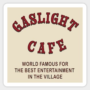 Gaslight Cafe Sticker